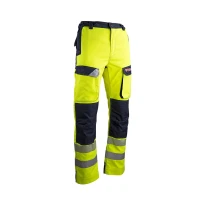 Pantalón de trabajo LMA Helium 1836 alta visibilidad multibolsillos multirriesgo sin metal