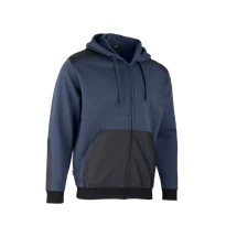 Sudadera de trabajo LMA Acer 8123 con cremallera completa y capucha