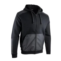 Sudadera de trabajo LMA Quebec 8094 con cremallera completa y capucha