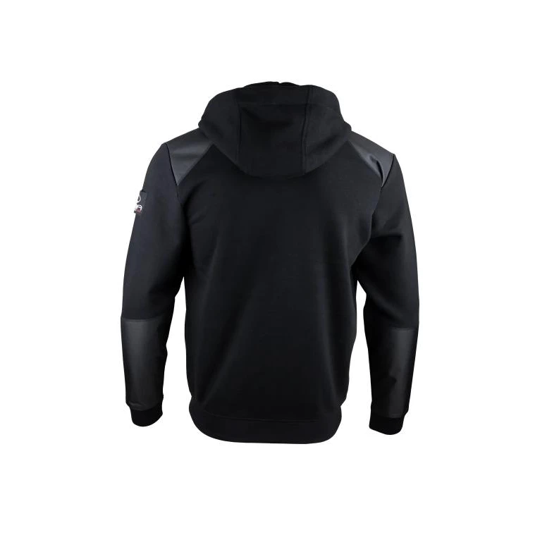 Sudadera de trabajo LMA Quebec 8094 con cremallera completa y capucha