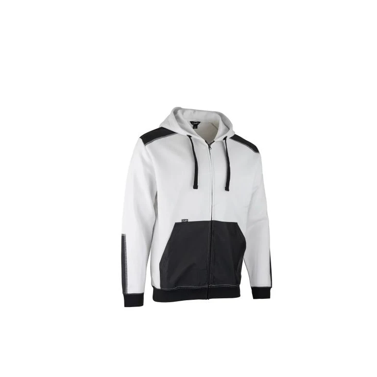 Sudadera de trabajo LMA Ottawa 8105 con cremallera completa y capucha