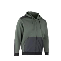 Sudadera de trabajo LMA Hudson 8108 con cremallera completa y capucha
