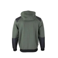 Sudadera de trabajo LMA Hudson 8108 con cremallera completa y capucha 2