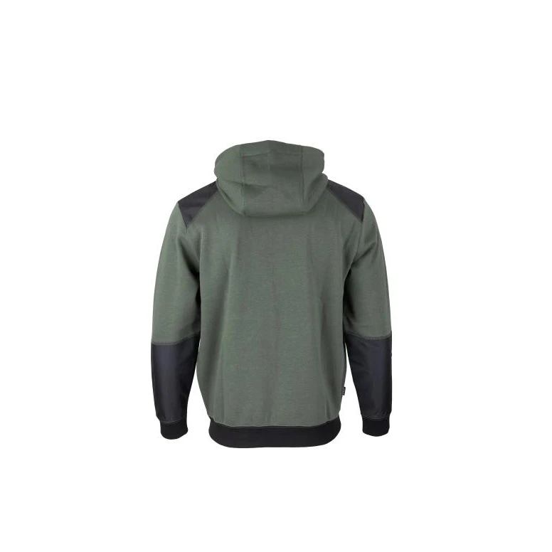 Sudadera de trabajo LMA Hudson 8108 con cremallera completa y capucha