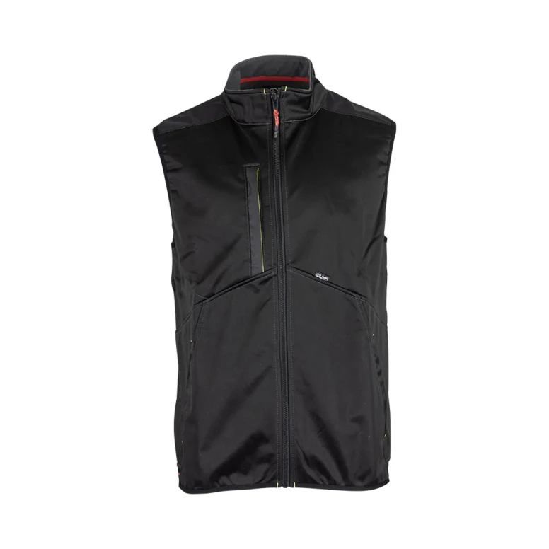 Chaleco de trabajo LMA Officer 5104 multibolsillos metalfree softshell impermeable