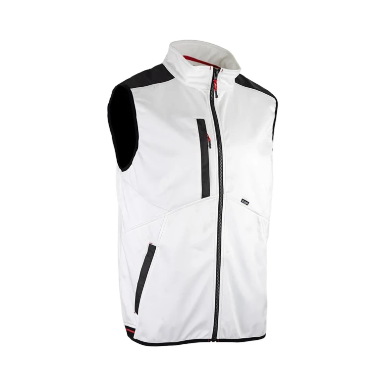 Chaleco de trabajo LMA Melangeur 5106 multibolsillos metalfree softshell impermeable