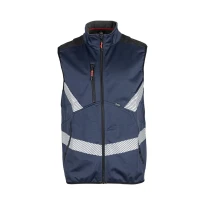 Chaleco de trabajo LMA Lighter 5105 alta visibilidad multibolsillos metalfree softshell impermeable
