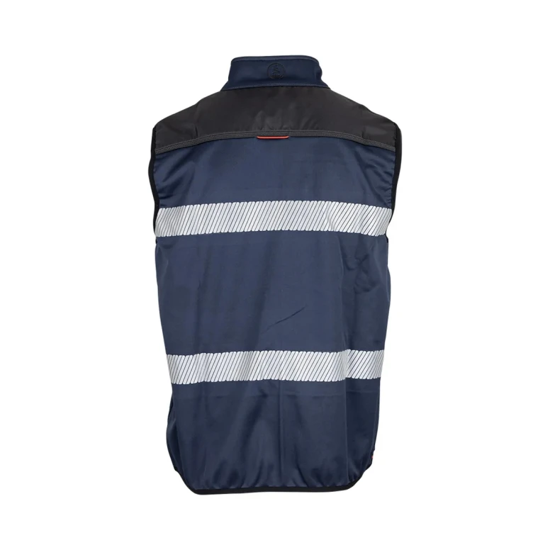Chaleco de trabajo LMA Lighter 5105 alta visibilidad multibolsillos metalfree softshell impermeable
