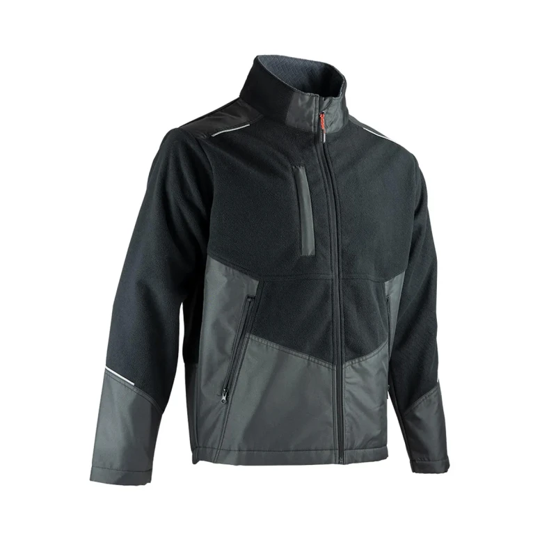 Chaqueta de trabajo LMA Theoreme 2281 en forro polar multibolsillos softshell impermeable