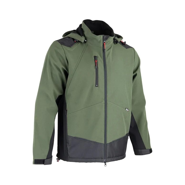 Chaqueta de trabajo LMA River 2348 multibolsillos softshell elástica impermeable