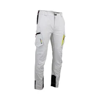 Pantalón de trabajo LMA Contraste 1915 multibolsillos stretch sin metal