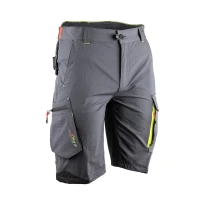 Bermuda de trabajo LMA Atmosphere 6152 Multibolsillos Stretch sin metal