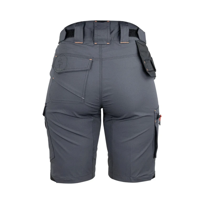 Bermuda de trabajo LMA Junon 6175 Multibolsillos Stretch sin metal mujer