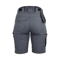Bermuda de trabajo LMA Junon 6175 Multibolsillos Stretch sin metal mujer