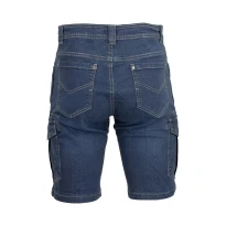 Bermudas de trabajo LMA 6113 Rade multibolsillos en vaquero 2