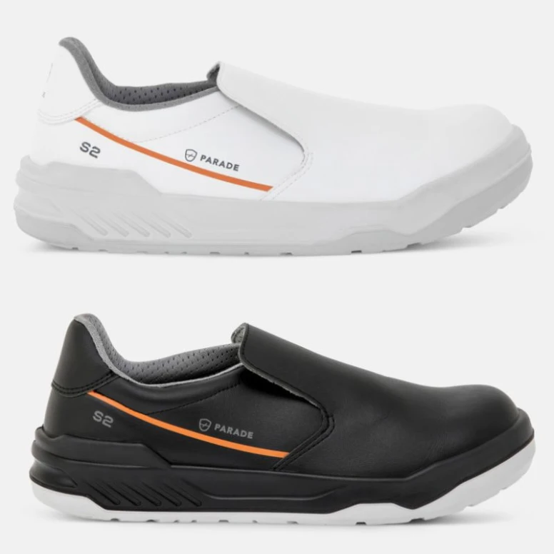 Mocasín de Seguridad Parade Jolton JOLTON8814 S2 SR FO CI HI Bajo Cómodo Metal Free