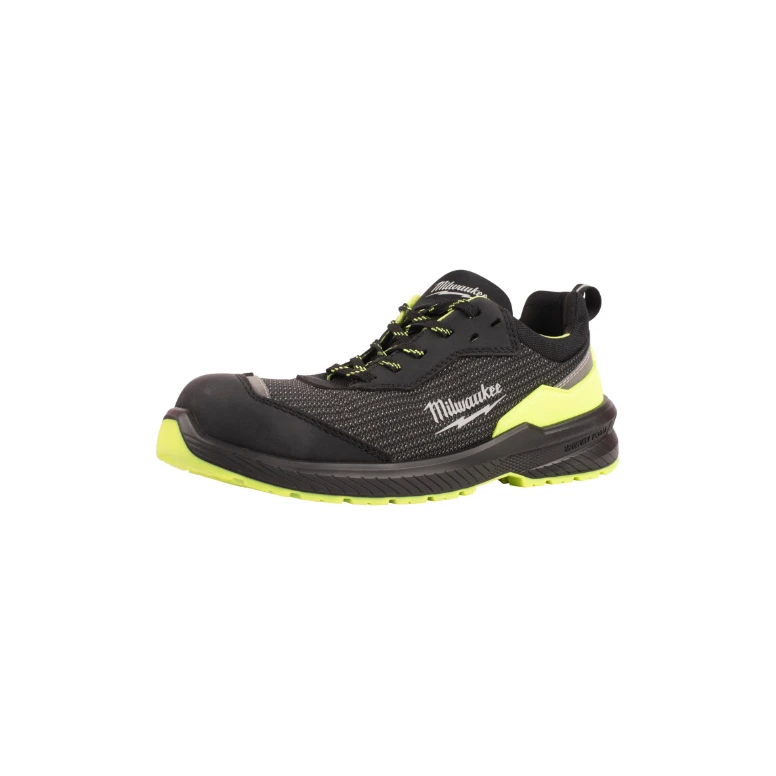 Zapatos de seguridad Milwaukee Flextred Hi-Vis S1PS ESD FO SR bajos sin metal