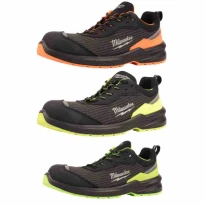 Zapatos de seguridad Milwaukee Flextred Hi-Vis S1PS ESD FO SR bajos sin metal