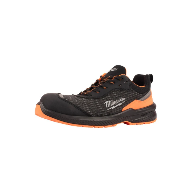 Zapatos de seguridad Milwaukee Flextred Hi-Vis S1PS ESD FO SR bajos sin metal