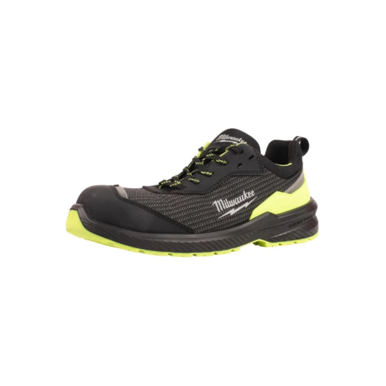 Zapatos de seguridad Milwaukee Flextred Hi-Vis S1PS ESD FO SR bajos sin metal