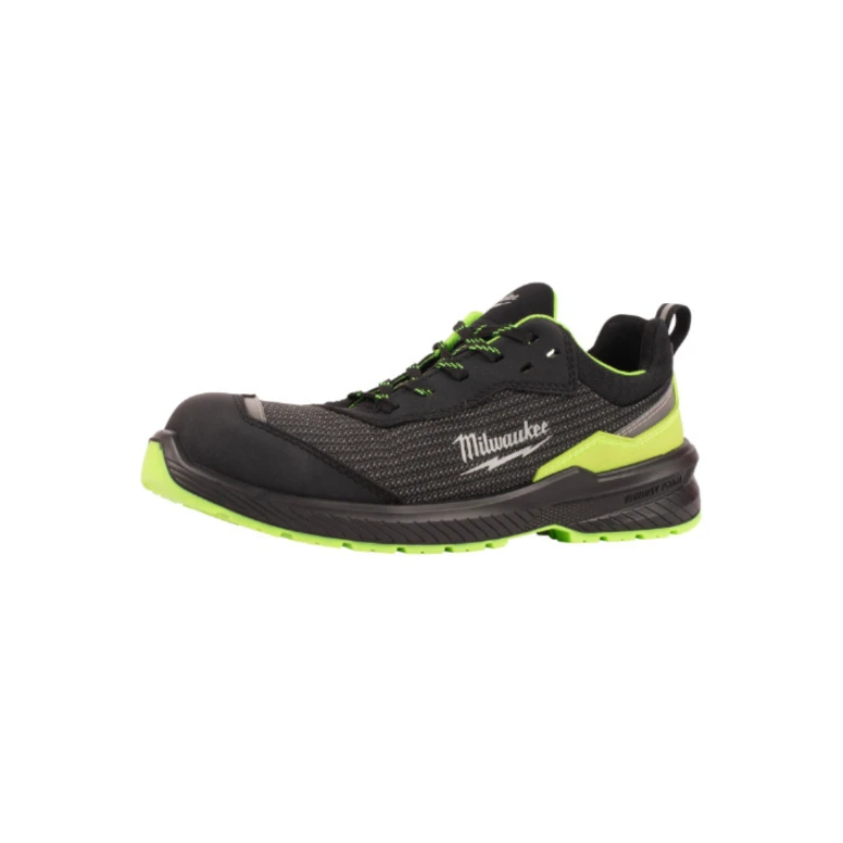 Zapatos de seguridad Milwaukee Flextred Hi-Vis S1PS ESD FO SR bajos sin metal