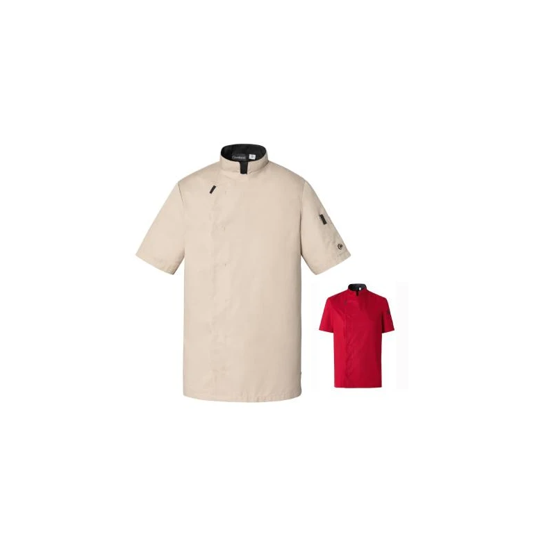 Chaqueta de cocina de manga corta Molinel Shade 04553641080 Chef Cocina