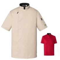 Chaqueta de cocina de manga corta Molinel Shade 04553641080 Chef Cocina