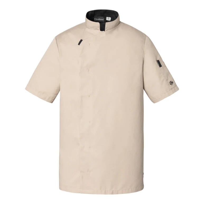 Chaqueta de cocina de manga corta Molinel Shade 04553641080 Chef Cocina