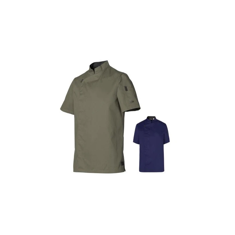 Chaqueta de cocina de manga corta Molinel Shade 04553641200 Chef Cocina
