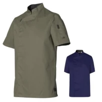 Chaqueta de cocina de manga corta Molinel Shade 04553641200 Chef Cocina