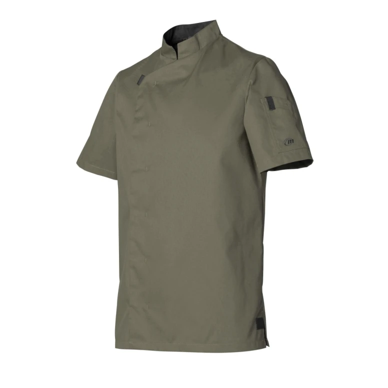 Chaqueta de cocina de manga corta Molinel Shade 04553641200 Chef Cocina