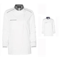 Chaqueta de cocina de manga larga mujer Molinel Neospirit 06073641026  Chef Cocina