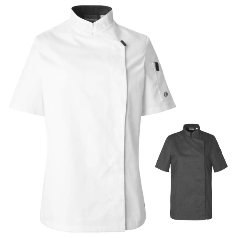 Chaqueta de cocina mujer Molinel Shade 06673641001 Chef cocina manga corta