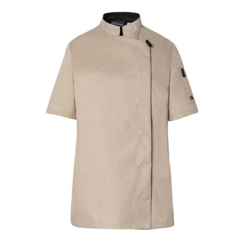 Chaqueta de cocina mujer Molinel Shade 06673641080 Chef cocina manga corta