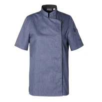 Chaqueta de cocina mujer Molinel Shade 06673641160 Chef cocina manga corta