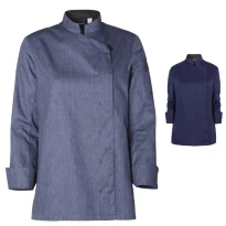 Chaqueta de cocina mujer Molinel Shade 06683641160 Chef cocina manga larga