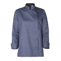 Chaqueta de cocina mujer Molinel Shade 06683641160 Chef cocina manga larga