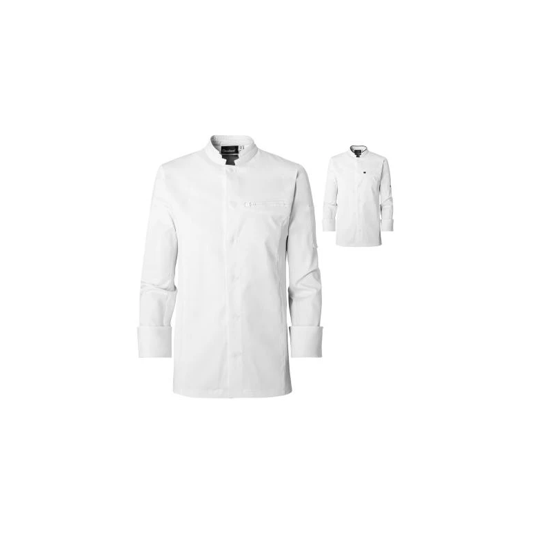 Chaqueta de cocina Molinel Crush 08953793001 Chef manga larga stretch