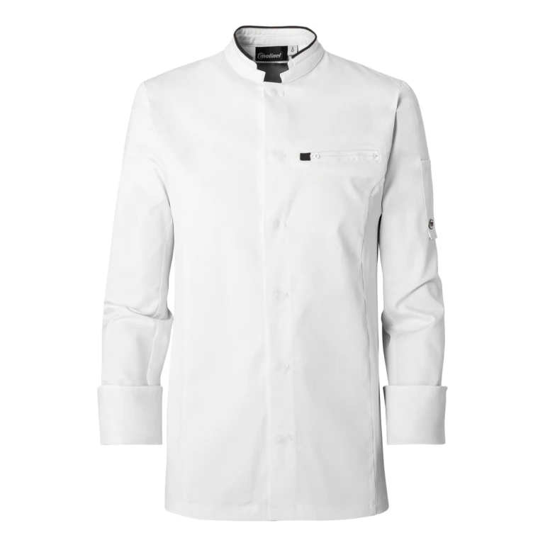 Chaqueta de cocina Molinel Crush 08953793001 Chef manga larga stretch