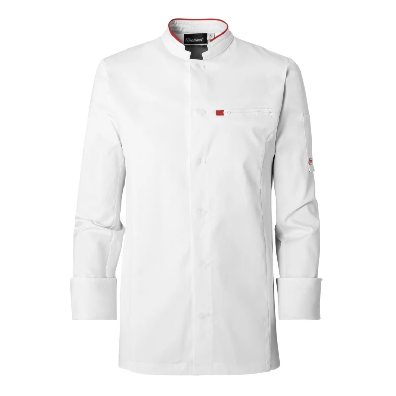Chaqueta de cocina Molinel Crush 08953793027 Chef manga larga stretch