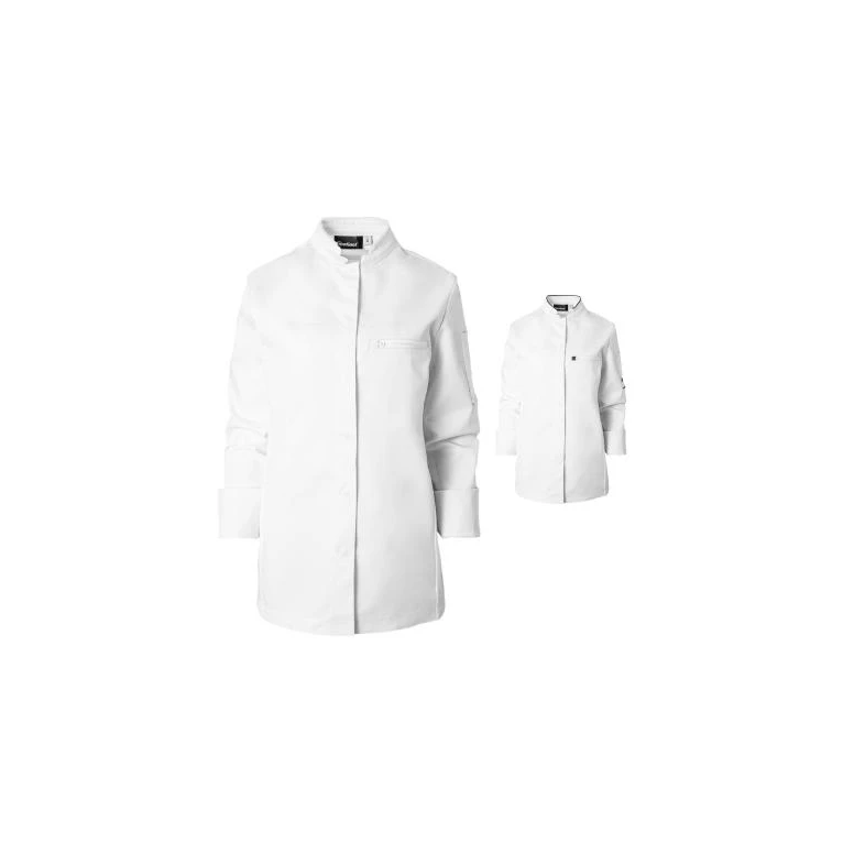 Chaqueta de cocina mujer Molinel Crush 08963793001 Chef manga larga stretch