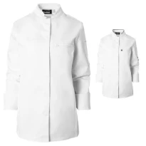 Chaqueta de cocina mujer Molinel Crush 08963793001 Chef manga larga stretch