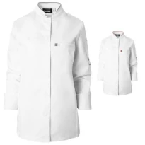 Chaqueta de cocina mujer Molinel Crush 08963793027 Chef manga larga stretch