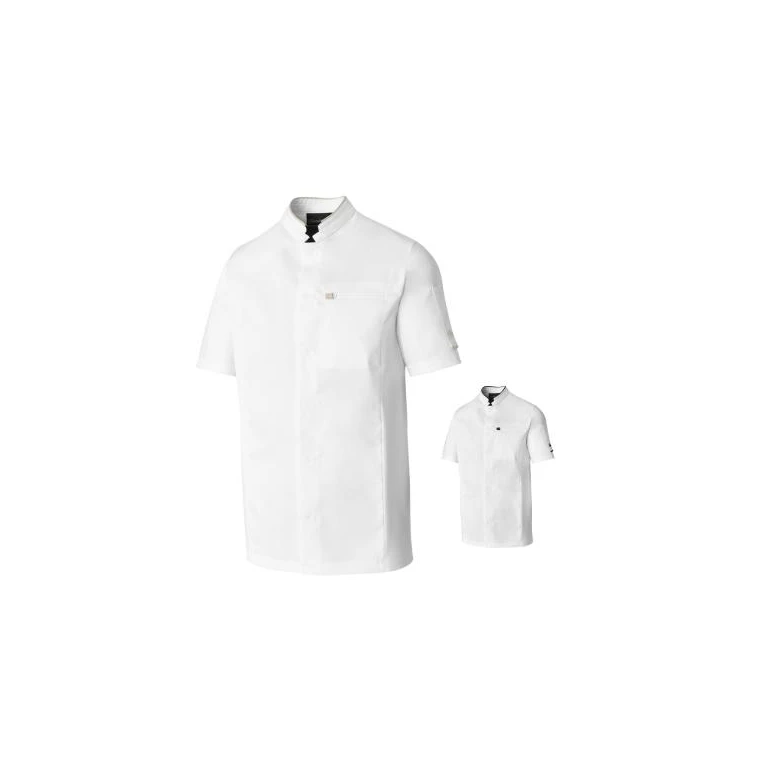 Chaqueta de cocina Molinel Crush 08973793077 Chef manga corta stretch