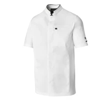 Chaqueta de cocina Molinel Crush 08973793077 Chef manga corta stretch