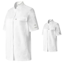 Chaqueta de cocina mujer Molinel Crush 08983793077 Chef manga corta stretch