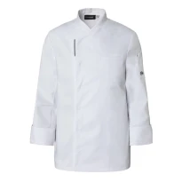 Chaqueta de cocina Molinel Reko 10713253001 Chef manga larga stretch