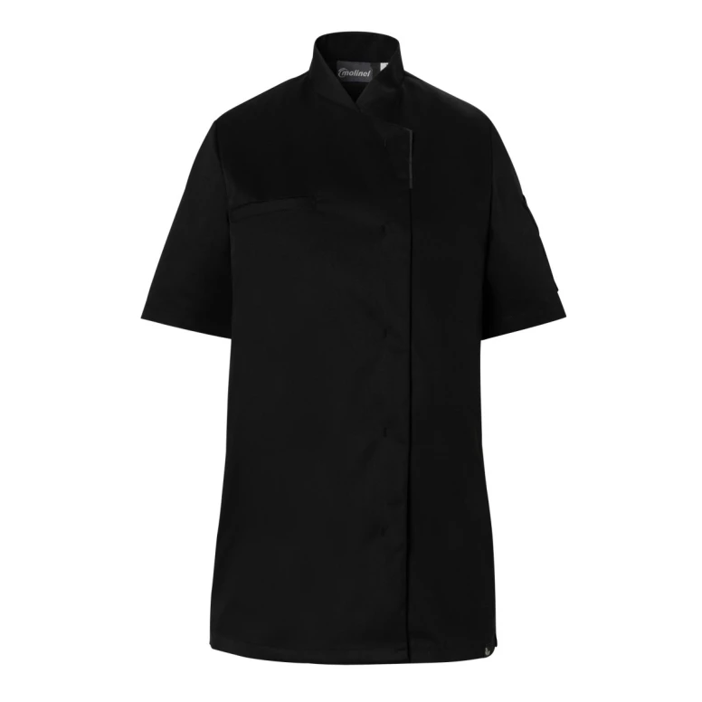 Chaqueta de cocina mujer Molinel Reko 10863253001 Chef manga corta stretch