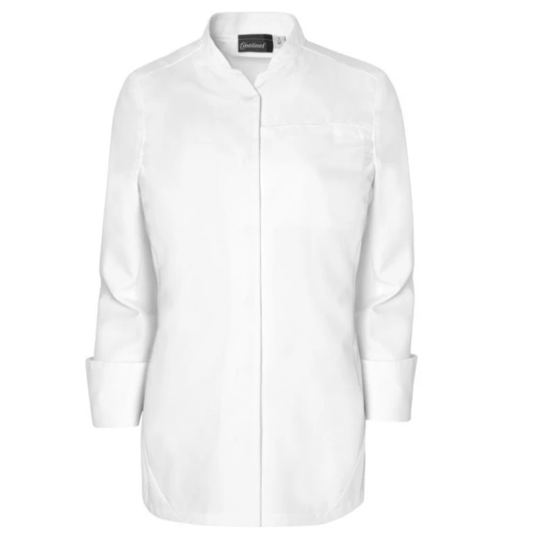 Chaqueta de chef Molinel Sierra 10922941001 Cocina Chef Manga Larga Mujer