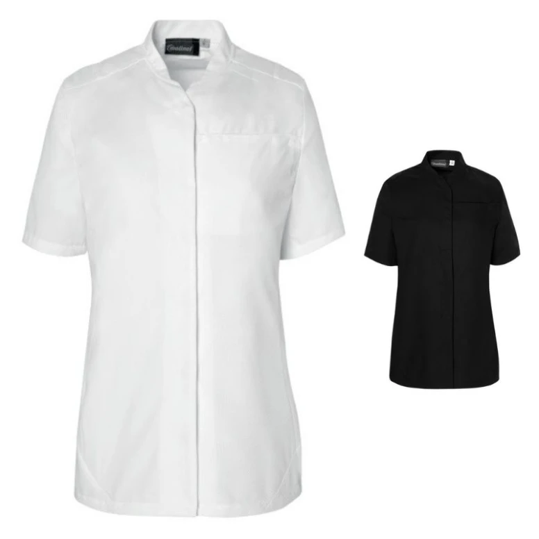 Chaqueta de chef Molinel Sierra 10962941001 Cocina Chef Manga Corta Mujer